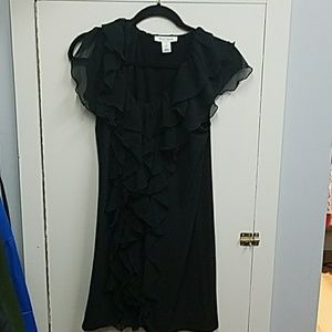 Dressy black tunic.  Ruffle